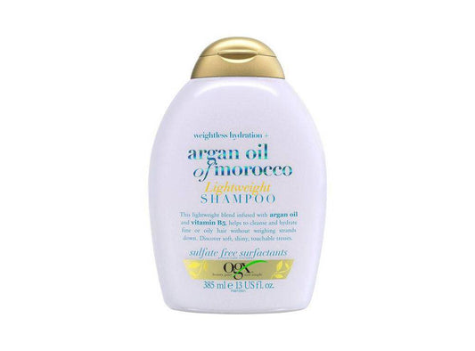 Ogx Shampoo Argan Oil Of Morocco Lightweight  385 ml