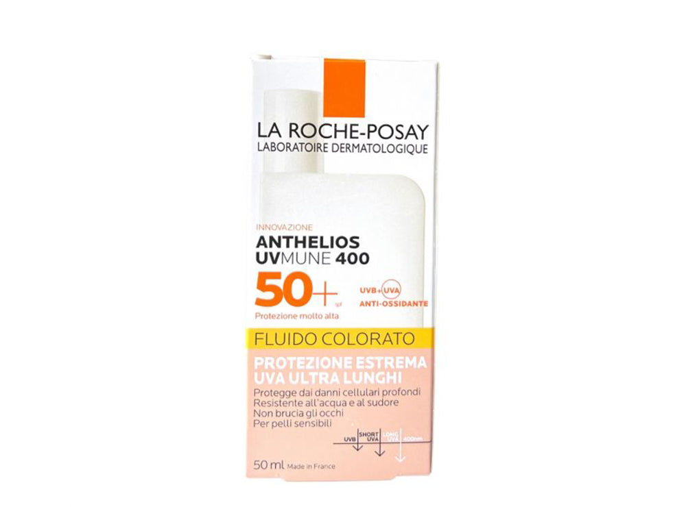 LRP Anthelios Sunscreen Uvmune Tinted Fluid SPF50 50 ml