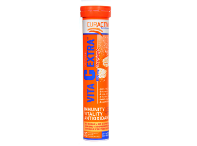 Curactive Vita C 1000 Extra Plus Zinc & Vit D 20 Effervescent 20 tabs