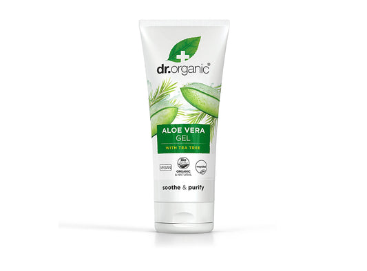 Dr Organic Aloe Vera Gel Tea Tree 200 ml