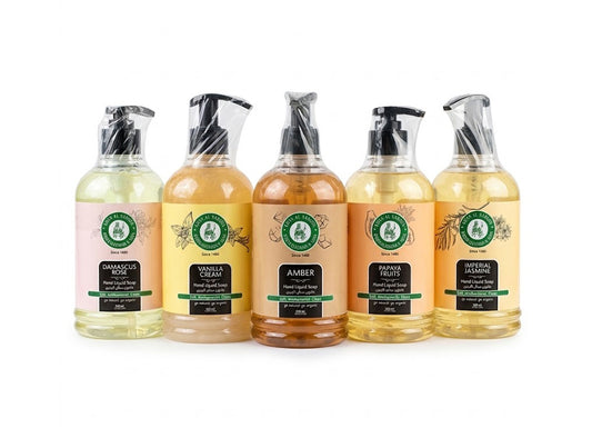 Khan Al Saboun Hand Liquid Soap Damascus Rose 500 ml