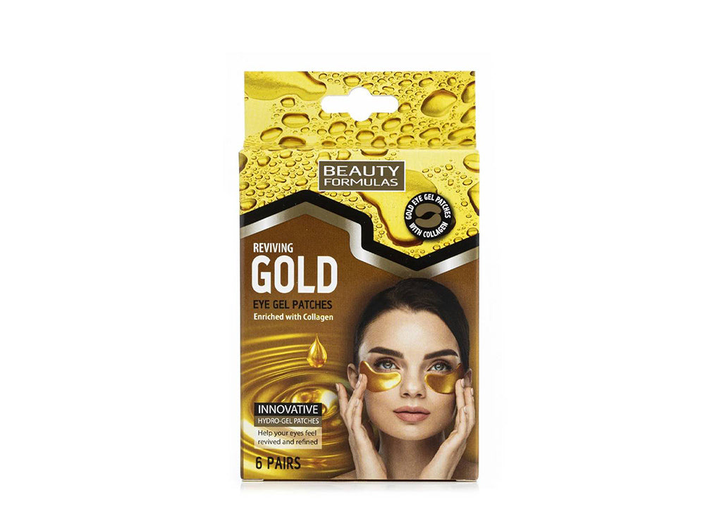 Beauty Formulas Eye Gel Patches Gold With Collagen 6 pairs