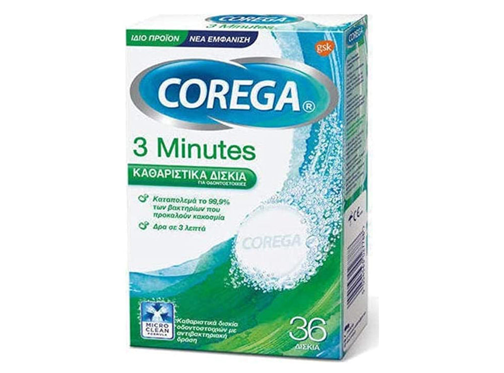 Corega Full Denture Daily Cleanser Turkish