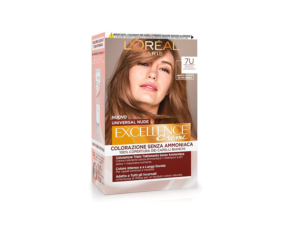 L'Oreal Excellence Universal Ammonia Free 7U Blonde 192 ml