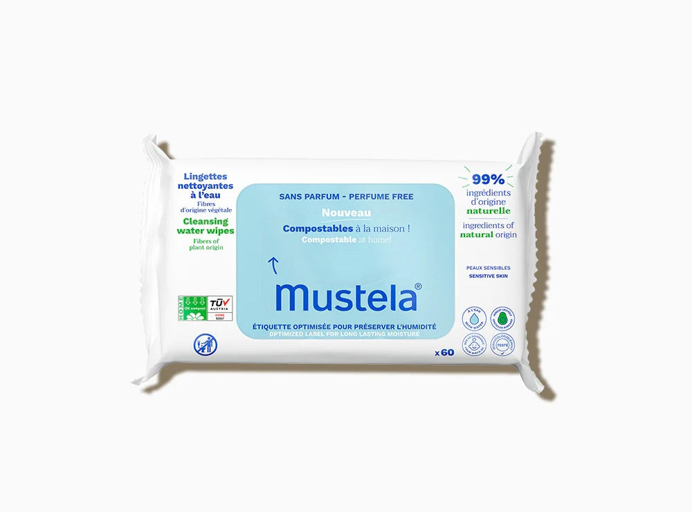 Mustela Lingette Visage 60 pieces