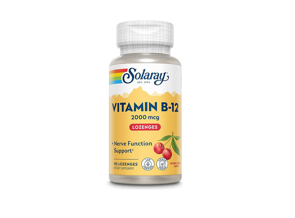 Solaray Vitamin B12 2000Mcg 90 pieces