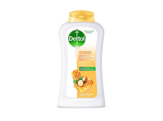 Dettol Shower Gel Nourish Honey & Shea Butter 250 ml