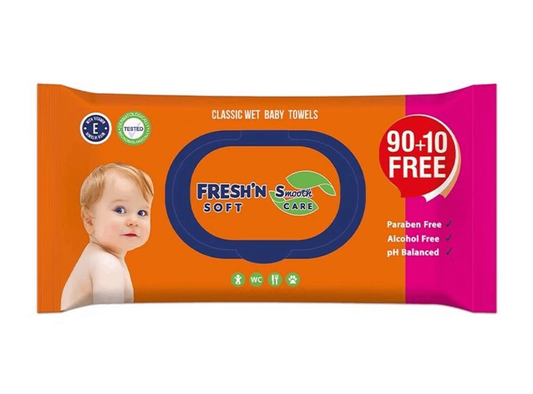 Fresh'N Soft Wipes Thick & Flexible
