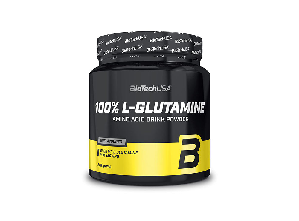 Biotech Usa 100% L Glutamine Unflavoured Powder 240 g