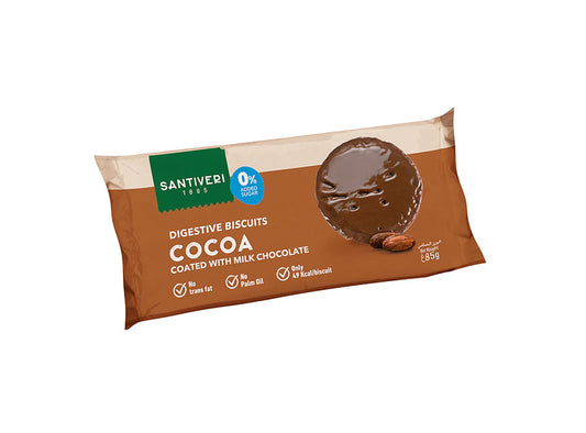 Santiveri Digestive Biscuits Cocoa With Milk Choco 85 g