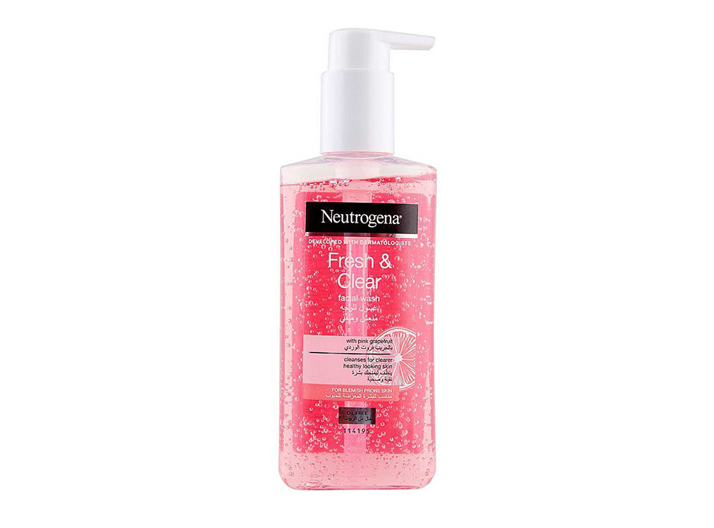Neutrogena Fresh & Clear Facial Wash Grapefruit 200 ml