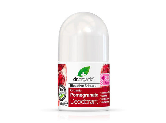 Dr Organic Pomegranate Deo Roll On 50 ml