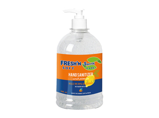 Freshn Softs Hand Gel Lemon 500 ml