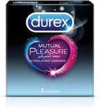 Durex Mutual Pleasure 3 Condoms 1 pack