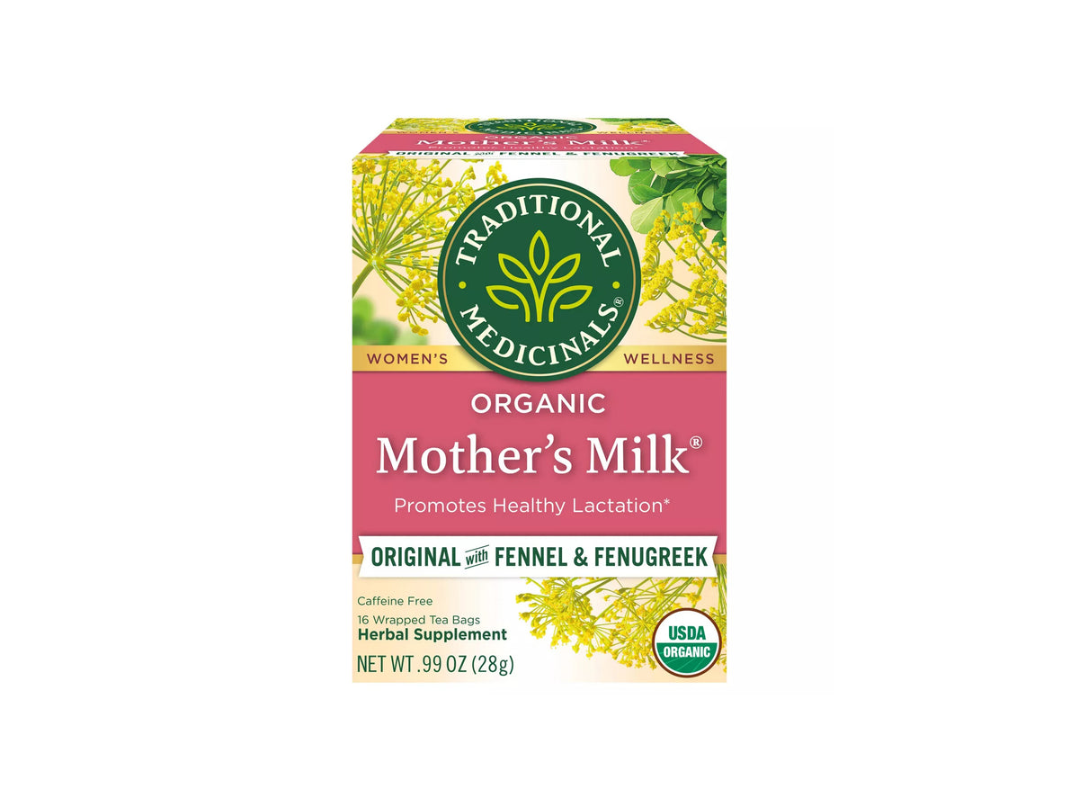 Organic Mothers Milk With Fennel & Fenugreek Caffeine Free TM Tea Bags 32 pieces