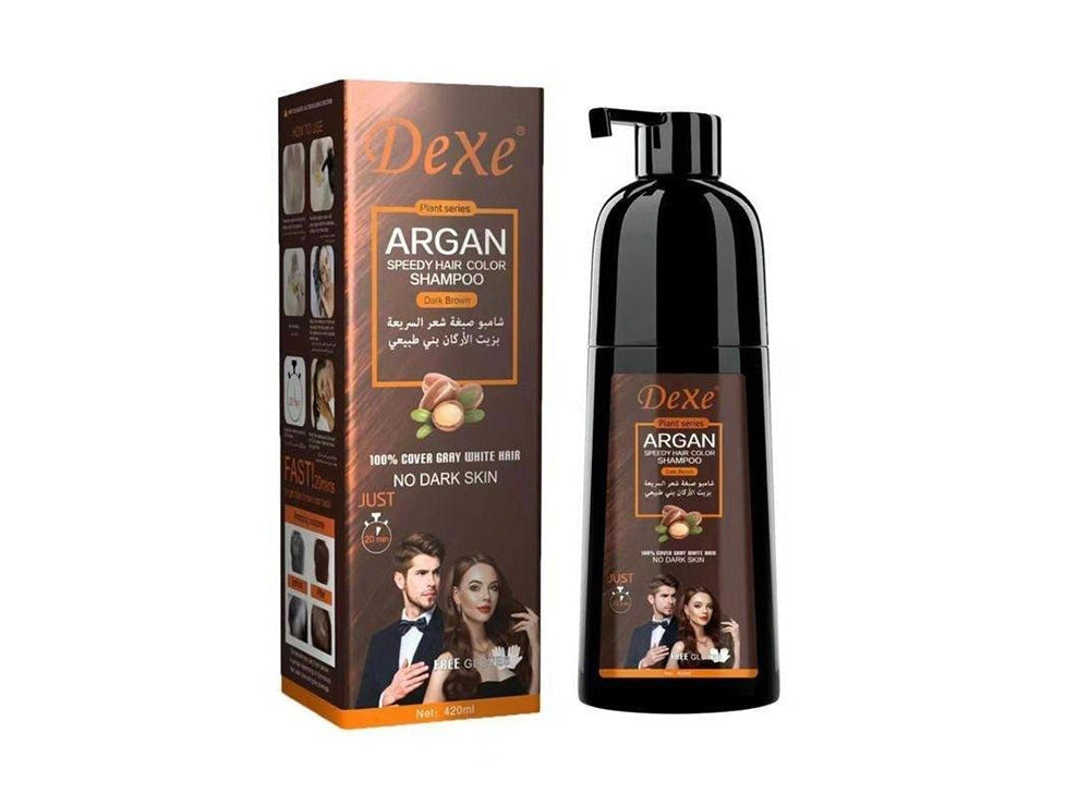 Dexe Argan Hair Color Shampoo Blonde 420 ml