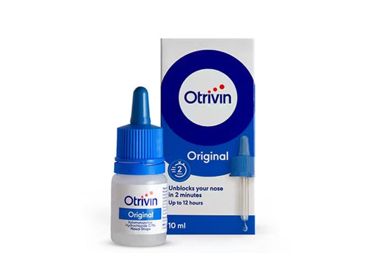 Otrivin Drops 0.1 % Adult 10 ml