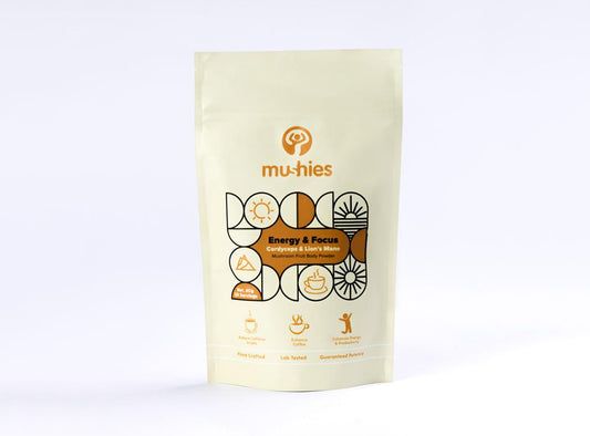 Mushies Energy & Focus Cordyceps & Lion’s Mane Mushroom Powder 60 g