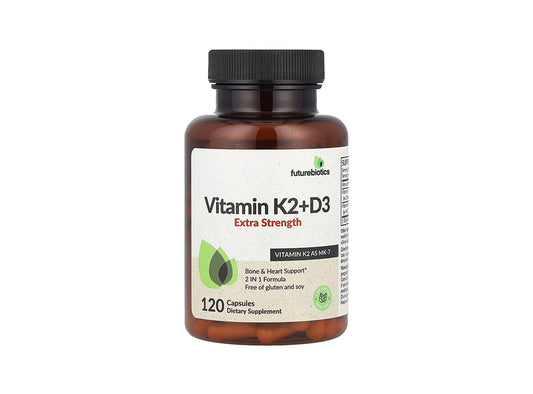 Futurebiotics Vitamin K2 120Mcg+ D3 10000Iu 120 capsules