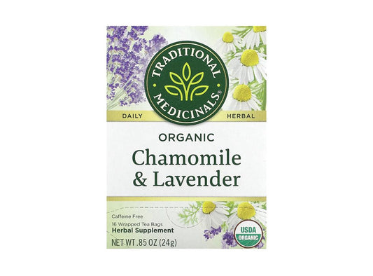 Organic Chamomile & Lavender Caffeine Free Tm Tea Bags 16 bags
