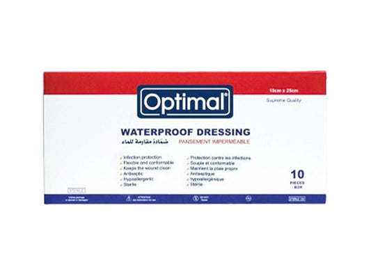Optimal Waterproof Dressing 10x25 cm