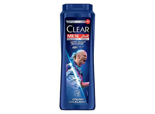 Clear Shampoo Men Ultra Scalp Recharge Erling Haaland 600 ml