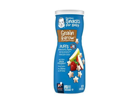 Gerber Organic Grain&Grow Apple Puffs  8+Month