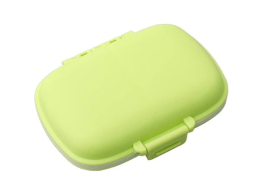 Pill Box 8 Grid Green