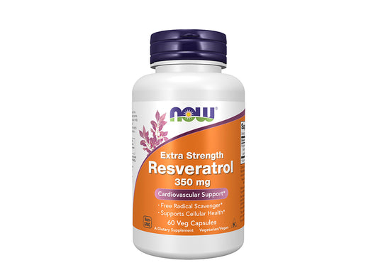 Now Resveratrol Extra Strength 350Mg 60 pieces