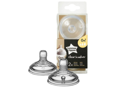 Tommee Tippee Ctn Vari Flow Teats 0+