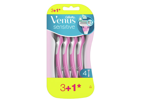 Gillette Venus 3 Sensitive Pink 4 pieces