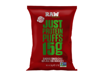 Raw Bites Protein Chips Tomato & Chilli 50 g