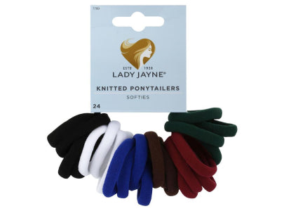 Lady Jayne Knitted Ponytailers 24 tabs