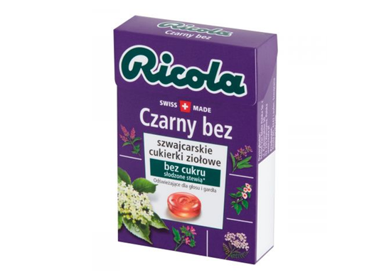 Ricola Elderflowers Sugar Free