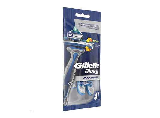 Gillette Blue 2 Maximum (x4)