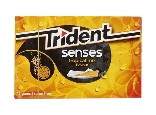 Trident Tropical Mix 12 pieces