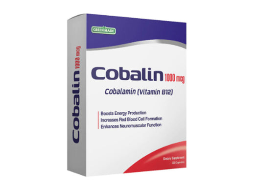 Cobalin 5000 Mcg 30 capsules