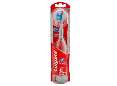 Colgate Toothbrush 360 Optic White Battery