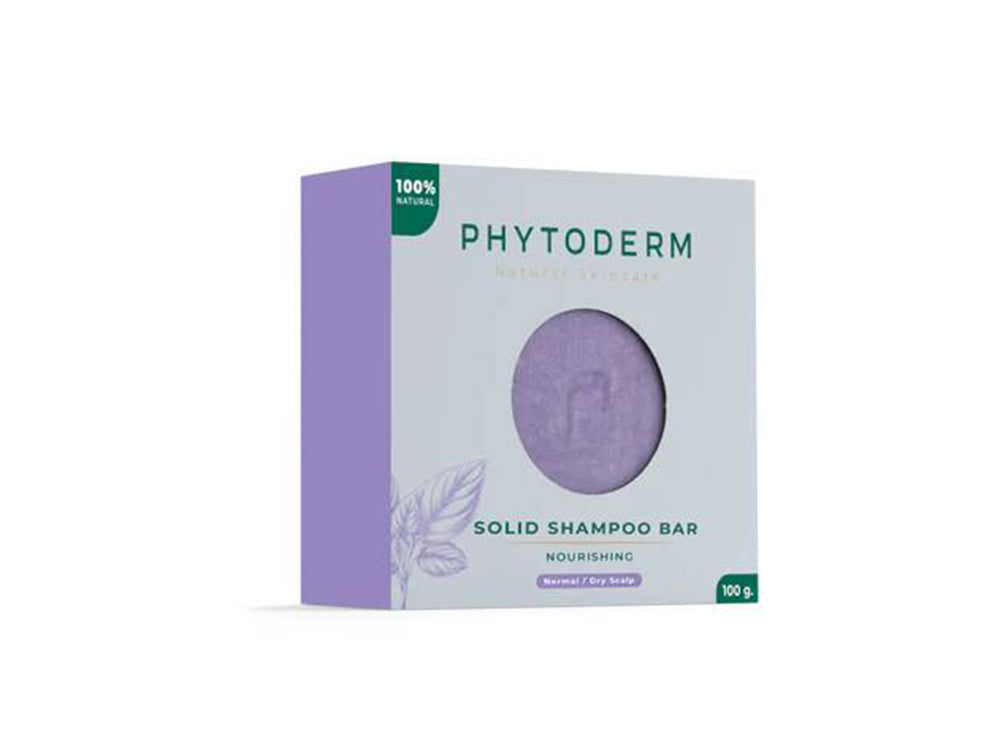 Phytoderm Natural Solid Shampoo Bar 100 g