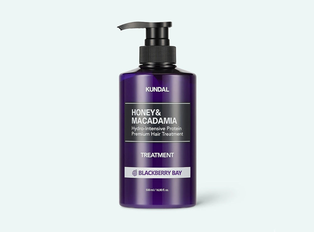 Kundal Protein Hair Treatment Honey & Macadamia Blackberry Bay Pump 500 ml