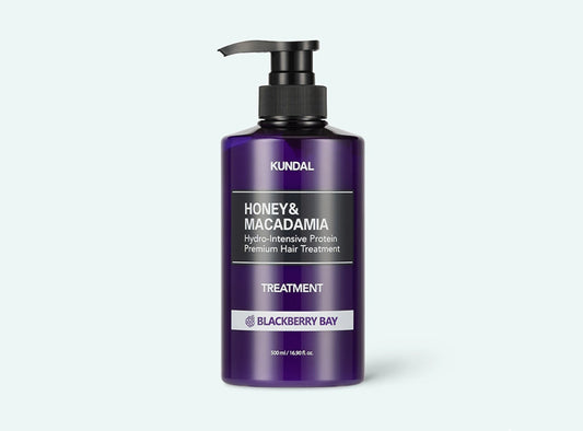 Kundal Protein Hair Treatment Honey & Macadamia Blackberry Bay Pump 500 ml