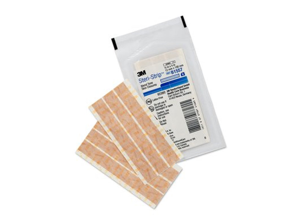 Steri Strip 0.5 Inch Blue 6 pieces