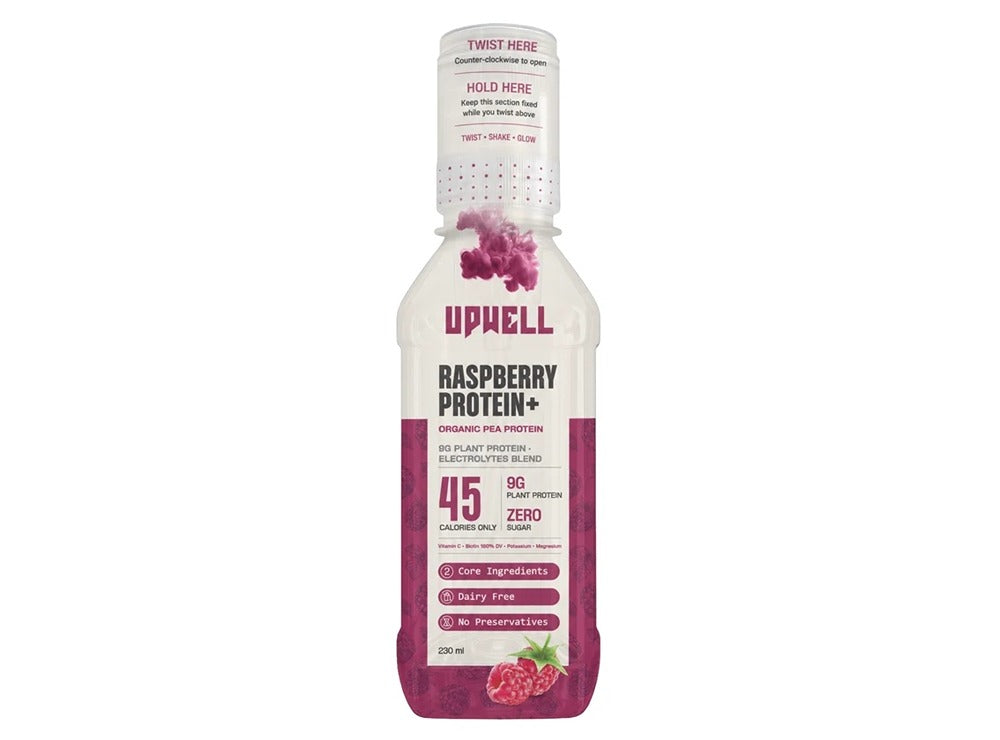 Upwell Raspberry Protein Plant Protein & Electrolyte Drink 230 ml