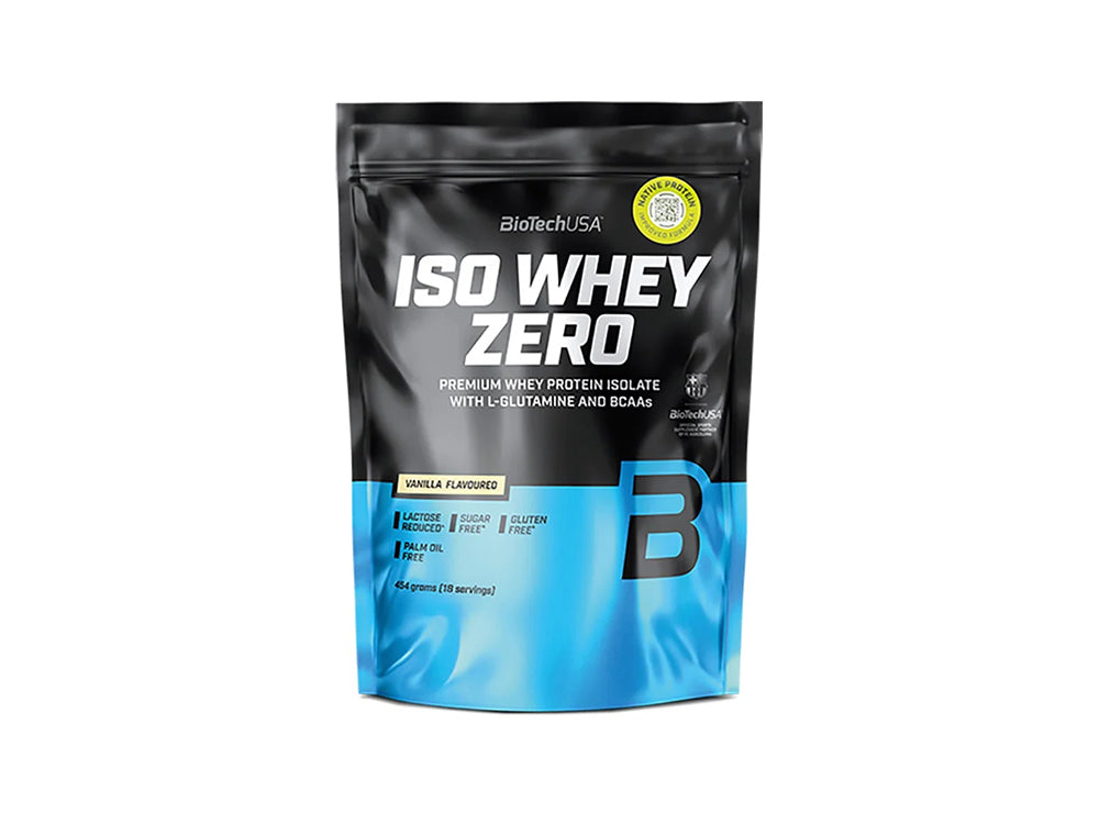 Biotech Usa Iso Whey Zero 21G Protein Vanilla Flavoured 454 g