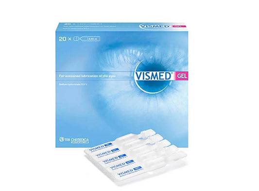 Vismed Gel Eyes Lubrication (Sodium Hyaluronate 0.3%) 20 Monodoses 0.45 ml