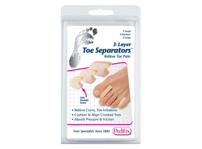 Pedifix 3 Layer Toe Separators Mixed Sizes