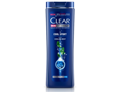 Clear Shampoo Men Cool Sport Menthol
