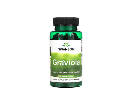 Swanson Graviola 530Mg 60 pieces