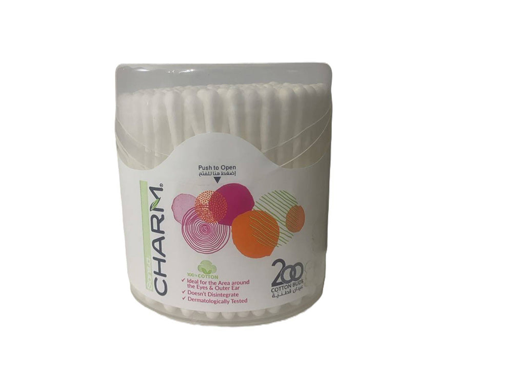 Charm Cotton Tige Monoblok 200 pieces