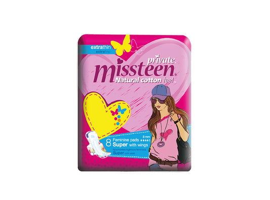 Private Miss Teen 8 Super Extra Thin 9 pieces